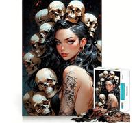 The Necromancer Jigsaw Puzzles for Teenagers 1000 Pieces Logic Game Home Pastime Precise Cut Festival Gift (38x26cm)