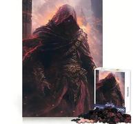 The Necromancer of The Black Gate Jigsaw Puzzles for Adults 1000 Pieces Brain Challenge Toy Quiet Fun Precise Cut Wall Art Decor (38x52cm)