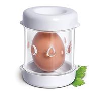 THE NEGG Boiled Egg Peeler White