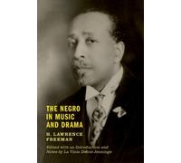 The Negro in Music and Drama