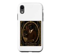 The Neighbor Black Cat Art Deco Murder Mystery Case for iPhone XR