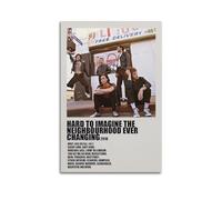 The Neighbourhood Album Cover Aesthetic Limited Posters Signed Rapper Music Posters Dorm Decor Bedroom Posters Print Canvas Wall Art Room Teen and Girls 12x18inch(30x45cm) Unframe-Style