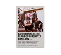 The Neighbourhood Album Cover Hard To Imagine The Neighbourhood Ever Changing Poster Poster Decorative Painting Canvas Wall Posters And Art Picture Print Modern Family Bedroom Decor Posters 08x12inch(