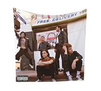 The Neighbourhood Hard To Imagine The Neighbourhood Ever Changing Music Album Tapestry Poster Size 28" x 28" Wall Living Room Bedroom Wall Decor Wall Hanging Decoration Frameless Art 70x70 cm