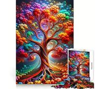 The Neon Arboretum Jigsaw Puzzles for Adults1000 Pieces Boost Memory Soothing Fun Premium Cut Thoughtful Gift (38x26cm)