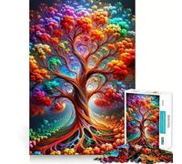 The Neon Arboretum Jigsaw Puzzles for Adults1000 Pieces Boost Memory Soothing Fun Premium Cut Thoughtful Gift (38x26cm)