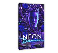 The Neon Demon Movie Poster Canvas Poster Wall Art Decor Print Picture Paintings for Living Room Bedroom Decoration Frame-style 16x24inch(40x60cm)