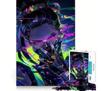 The Neon Muse Jigsaw Puzzles 1000 Pieces for Teenagers Think Game Peaceful Time Quality Edge Perfect Present (38x52cm)