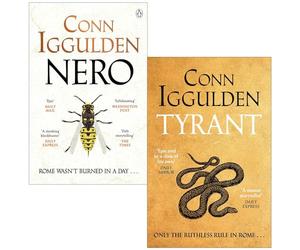 The Nero Trilogy 2 Books Collection Set By Conn Iggulden (Nero & Tyrant)