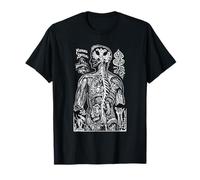 The Nervous System Historical Spiritual Anatomy Illustration T-Shirt