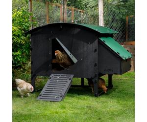 The Nestera Large Lodge - 8 Hen House - Recycled Plastic - 25 Year Warranty