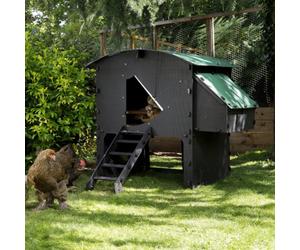 The Nestera Large Penthouse - 8 Hen House - Recycled Plastic - 25 Year Warranty