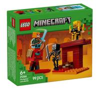 Lego Minecraft The Nether Lava Battle Set 21266 One Colour