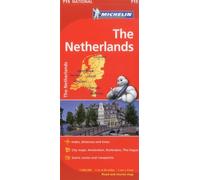 The Netherlands - Michelin National Map 715