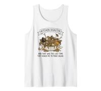 The Never Again Salad - Funny Cooking Graphic Tank Top