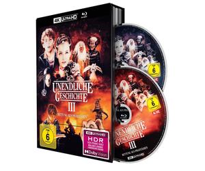 THE NEVERENDING STORY III 3 1994 / 2 Disc Mediabook NEW (4K UHD) RB Blu-ray