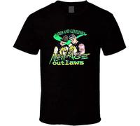 The New Age Outlaws Road Dogg Jesse James Badd Ass Billy Gunn Retro Wrestling Black T-Shirt Printed Tee Graphic Top for Men Shirt XXL