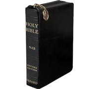 The New American Bible Revised Edition: Black Duradera with Zipper Closure, Gilded Edges, Ribbon Marker, Presentation Page