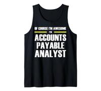 The New Awesome Accounts Payable Analyst Tank Top