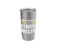 The New Awesome Activities Director Stainless Steel Insulated Tumbler