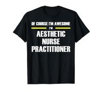 The New Awesome Aesthetic Nurse Practitioner Value Graphic T-Shirt