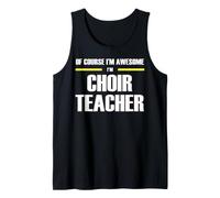 The New Awesome Choir Teacher Tank Top