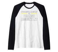The New Awesome Forensic Accountant Raglan Baseball Tee