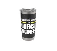 The New Awesome Forensic Engineer Stainless Steel Insulated Tumbler