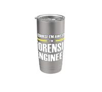 The New Awesome Forensic Engineer Stainless Steel Insulated Tumbler