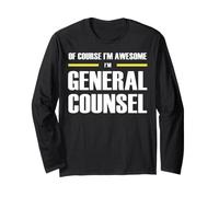 The New Awesome General Counsel Long Sleeve T-Shirt