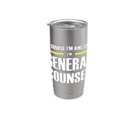 The New Awesome General Counsel Stainless Steel Insulated Tumbler