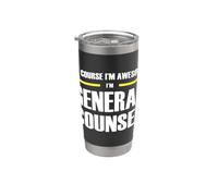 The New Awesome General Counsel Stainless Steel Insulated Tumbler