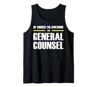 The New Awesome General Counsel Tank Top