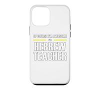 The New Awesome Hebrew Teacher Case for iPhone 12 mini