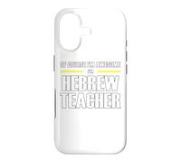 The New Awesome Hebrew Teacher Case for iPhone 17