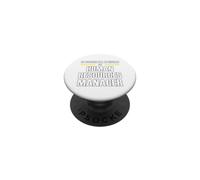 The New Awesome Human Resources Manager PopSockets Adhesive PopGrip