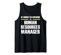 The New Awesome Human Resources Manager Tank Top