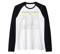 The New Awesome ISO 9001 Lead Auditor Raglan Baseball Tee