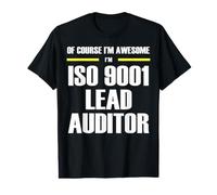 The New Awesome ISO 9001 Lead Auditor Value Graphic T-Shirt