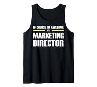 The New Awesome Marketing Director Tank Top