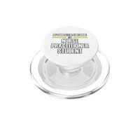 The New Awesome Nurse Practitioner Student PopSockets PopGrip for MagSafe