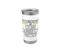 The New Awesome Nurse Practitioner Student Stainless Steel Insulated Tumbler