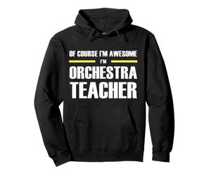 The New Awesome Orchestra Teacher Pullover Hoodie