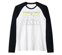 The New Awesome Peanut Farmer Raglan Baseball Tee