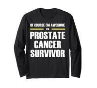 The New Awesome Prostate Cancer Survivor Long Sleeve T-Shirt