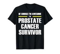 The New Awesome Prostate Cancer Survivor T-Shirt