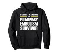 The New Awesome Pulmonary Embolism Survivor Pullover Hoodie