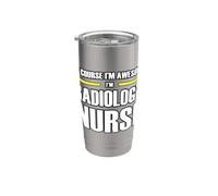 The New Awesome Radiology Nurse Stainless Steel Insulated Tumbler