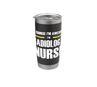 The New Awesome Radiology Nurse Stainless Steel Insulated Tumbler