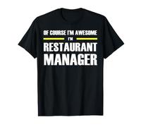 The New Awesome Restaurant Manager Value Graphic T-Shirt